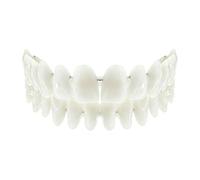 HAICN Denture Repair Kit False Teeth Set Resin Denture False Teeth Homemade Denture Combo Dental Teeth Dentures for Fixing Unperfect Teeth Repair Missing Teeth