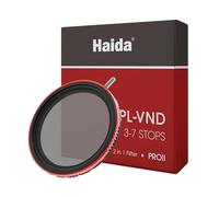 Haida 86mm VND+CPL 2 in 1 ND8-ND128 Adjustable Filter (3-7 Stops) for Camera Lens, Multi-Coating Nano-Coating Polarizer + Variable Neutral Density Filter with Lens Cap (Pro II-Series)