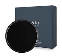 Haida Adjustable Filter for Camera Multi-Coating Variable ND Waterproof Scratch Resistant Filter Pro II Nano Coating Optical Glass Neutral Density SLR Photographic Filter (62mm)