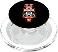 Haida art, Native American style, Beaver Totem PopSockets PopGrip for MagSafe