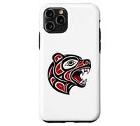 Haida Bear Indigenous Pacific Northwest Tribal Design Case for iPhone 11 Pro