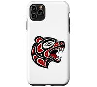 Haida Bear Indigenous Pacific Northwest Tribal Design Case for iPhone 11 Pro Max