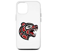 Haida Bear Indigenous Pacific Northwest Tribal Design Case for iPhone 12/12 Pro