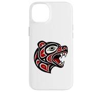 Haida Bear Indigenous Pacific Northwest Tribal Design Case for iPhone 14 Plus