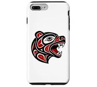 Haida Bear Indigenous Pacific Northwest Tribal Design Case for iPhone 7 Plus/8 Plus