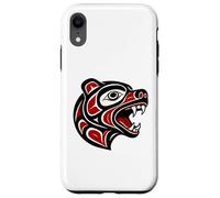 Haida Bear Indigenous Pacific Northwest Tribal Design Case for iPhone XR
