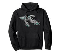 Haida Eagle American Indian Native America Indigenous Pullover Hoodie