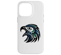 Haida Eagle Tribal Design - Pacific Northwest Indigenous Art Case for iPhone 14 Pro Max