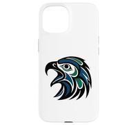 Haida Eagle Tribal Design - Pacific Northwest Indigenous Art Case for iPhone 15