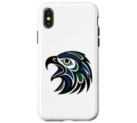 Haida Eagle Tribal Design - Pacific Northwest Indigenous Art Case for iPhone X/XS
