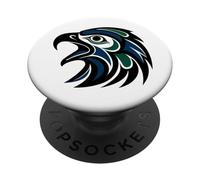 Haida Eagle Tribal Design - Pacific Northwest Indigenous Art PopSockets Adhesive PopGrip