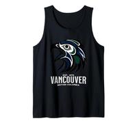 Haida Eagle Vancouver Indigenous Northwest Coast Tribal Tank Top