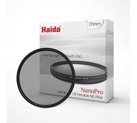 Haida Mist Black 1/8-Variable ND Filter 72mm 2-in-1 Filter - 1.5-5 Stops Variable Neutral Density Filter ND4 ND8 ND16 ND32 Mist Black 1/8 Filter Diffusion Effect
