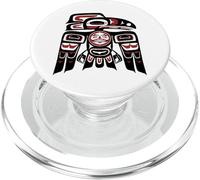 Haida Tlingit Raven Totem Native American Indigenous Pride PopSockets PopGrip for MagSafe