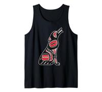 Haida Wolf American Indian Native America Indigenous Tank Top