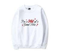 Haiden Henderson Merch Hell of a Good Time Crewneck Pullover Hoodie For Men Women Sweatshirt (WHITE,XXS)