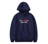 Haiden Henderson Merch Hell of a Good Time Hoodie Long Sleeve Merch Unisex Pullover Sweatshirt For Fan (NAVY,M)
