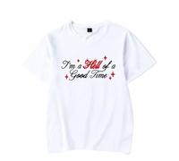 Haiden Henderson Merch Hell of a Good Time T-Shirt Streetwear Tshirt Shirt Men Women Short Sleeve (White,XS)