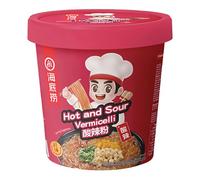 Haidilao 海底捞 Instant Vermicelli Noodle - Hot and Spicy Flavour 122g Quick & Authentic Hotpot-Style Noodles