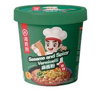 Haidilao 海底捞 Instant Vermicelli Noodle - Sesame and Spicy Flavour 130g Quick & Authentic Hotpot-Style Noodles
