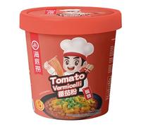 Haidilao 海底捞 Instant Vermicelli Noodle - Tomato Flavour 122g Quick & Authentic Hotpot-Style Noodles
