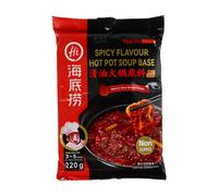 Haidilao Clear Oil Hot Pot Soup Base Mala Flavor 220g