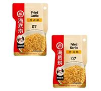 Haidilao Fried Garlic 30g | Table Sauces | Condiment | Delicious & Convenient | Pack of 2