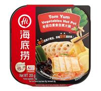 Haidilao Magic Cook Self-Heating Hot Pot - Instant Chinese-Style Meal Kit - Ready-to-Eat Hotpot in Portable Pack - Quick & Easy Meal (205g, Tom Yum Vegetable)