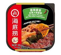 Haidilao Mini Self-Heating Hot Pot - Instant Ready-to-Eat Chinese-Style Meal Kit - Quick & Portable Meal for Lunch and Dinner (195g, Spicy Flavour)