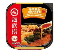 Haidilao Mini Self-Heating Hot Pot - Instant Ready-to-Eat Chinese-Style Meal Kit - Quick & Portable Meal for Lunch and Dinner (205, Tomato Flavour)