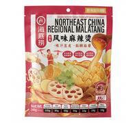 Haidilao Northeast Style Spicy Hot Pot Soup Base， 340g