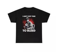 HAIDIOU I Ain't Got Time to Bleed T-Shirt Black XL