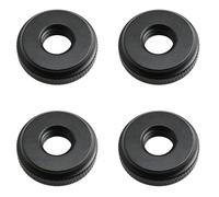 Haidong 3/8 inch Aluminum Alloy Thumb Wheel Lock Nut Adapter Hot Shoe Locking Knob Spacer For selfie stick tripod screws 4PCS