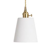 HAIDU E27 Base Single Head Chandelier, Creative Personality Ceramic Pendant Light, Ceiling Lighting Fixtures, Living Room Bedroom Corridor Decoration Hanging Lamp