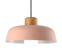 HAIDU Modern Industrial Style Chandelier, E27 Base Single Head Pendant Light, Creative Personality Metal Hanging Lamp Shade, Living Room Restaurant Bar Decoration Lighting Fixtures