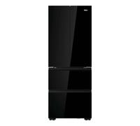 Haier 34006198 side-by-side refrigerator Freestanding 402 L Black