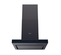 Haier HATS6CBS4B - Black 60cm Chimney Cooker Hood - A+ Energy Rated