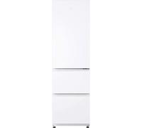 Haier 3D 55 Series 3 HTR3518ENMWK 185cm High 60/40 No Frost Fridge Freezer - White - E Rated, White