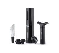 Haier 6-In-1 Electric Wine Bottle Opener Kit - Includes USB Rechargeable Bottle Opener - Tulip Wine Aerator Pourer - Foil Cutter - Vacuum Pump - 2