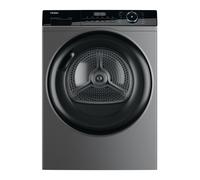 Haier 939 Series 3 Heat Pump Tumble Dryer 8kg, A++, I-Refresh, Graphite