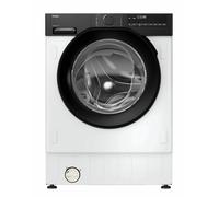 Haier Series 6 Integrated Washer Dryer, 9kg Wash + 6kg Dry, 1600 RPM Wash Combined, Inverter Motor, Wi-Fi & hOn App, White and Black, 60x53x82 cm - BHA6S696M6DB9-80