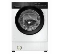 Haier BHA6S69M6DB9J-80 Integrated 9kg WiFi Connected Washing Machine with 1600 rpm - White / Black - A Rated, White