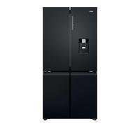 Haier Cube 90 Series 3 American Fridge Freezer - Dark Inox - E Rated