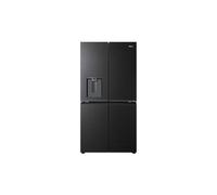 Haier Cube Series 7 700 Litre Four Door American Fridge Freezer - Black