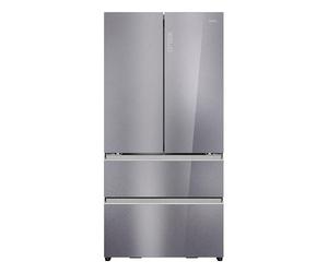 Haier FD 90 Series 7 HFR79F19EFGK 91cm 703L French Door American Stainless Steel Fridge Freezer