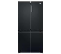 Haier HCR39F19ENPT Four Door French Style Fridge Free - SLATE BLACK