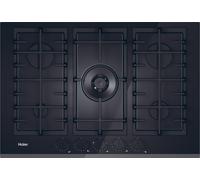 Haier Gas On Glass Series 4 HAVG75TBBP 74cm Gas Hob - Black, Black