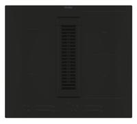 Haier I-Dual Series 6 HAIH6IEMCF 60cm Induction Extractor Hob - Black - For Recirculating Ventilation, Black