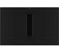 Haier I-Dual Series 6 HAIH82MTMCF 80cm Induction Extractor Hob - Black - For Ducted/Recirculating Ventilation, Black
