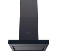 Haier HATS6CBS4B - Black 60cm Chimney Cooker Hood - A+ Energy Rated